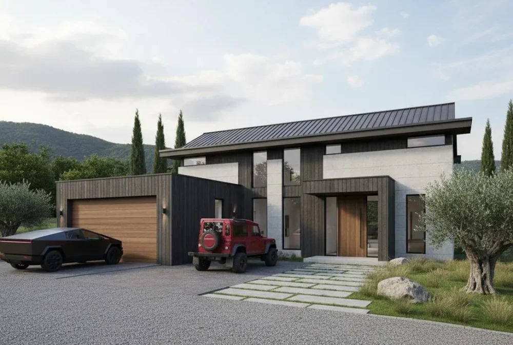 Проект Одноэтажный дом 18 на 16, 171 м2