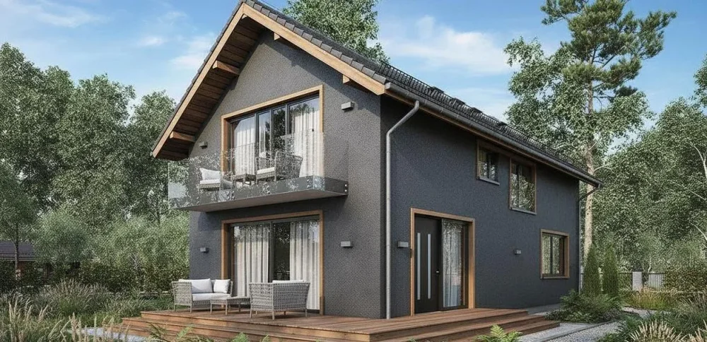 Проект Двухэтажный дом 7 на 13, 126 м2