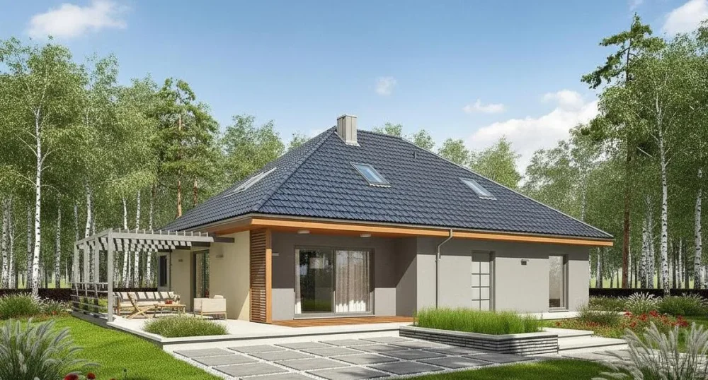 Проект Двухэтажный дом 15 на 16, 202 м2