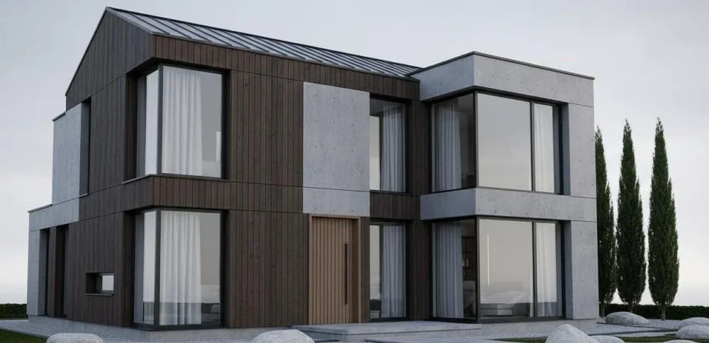 Проект Двухэтажный дом 10 на 11, 119 м2