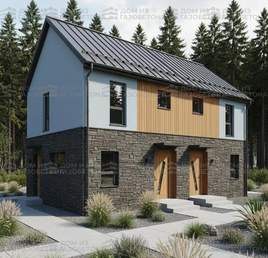 Проект Трёхэтажный дом 6 на 14, 163 м2